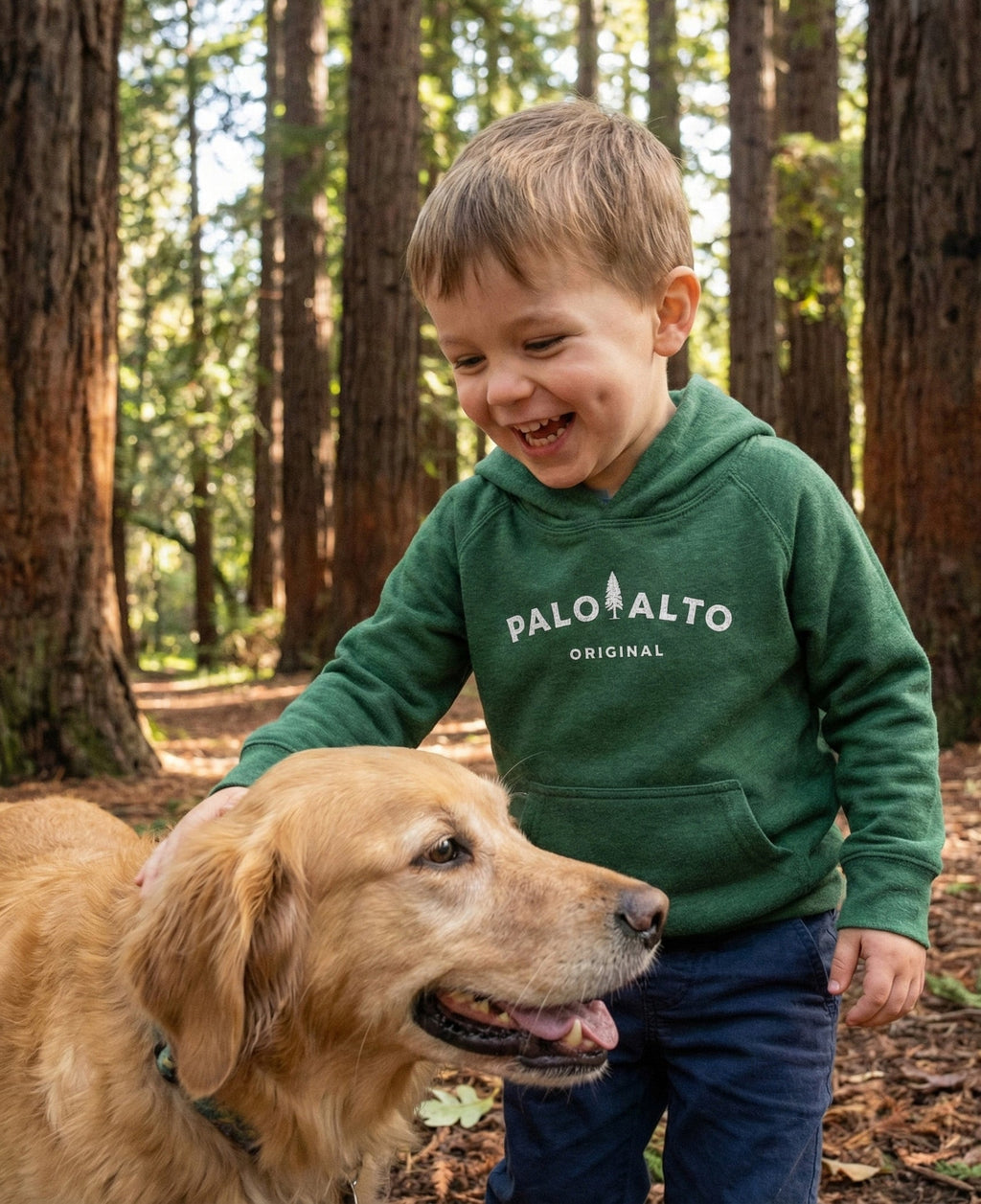 Palo Alto Original Raglan Kid's Hoodie