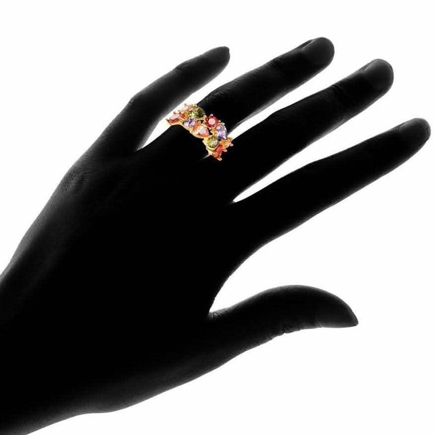 Peermont Lab-Created Multi Gemstone Ring - Assorted Sizes