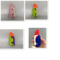 Pink and Lime Radish Knife Gravity Cub Toy