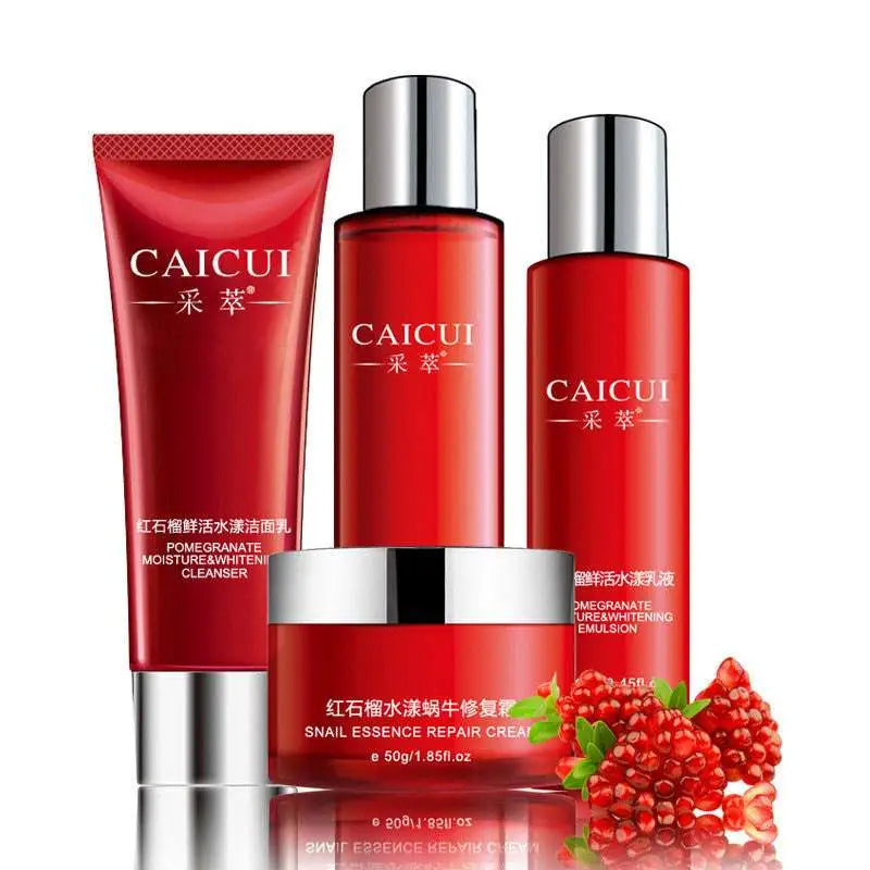 Pomegranate Set Moisturizing Cosmetics Skin Care