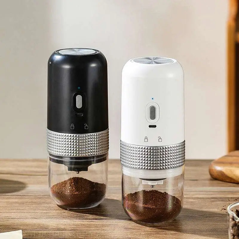 Portable Electric Ceramic Coffee Grinder USB Charging