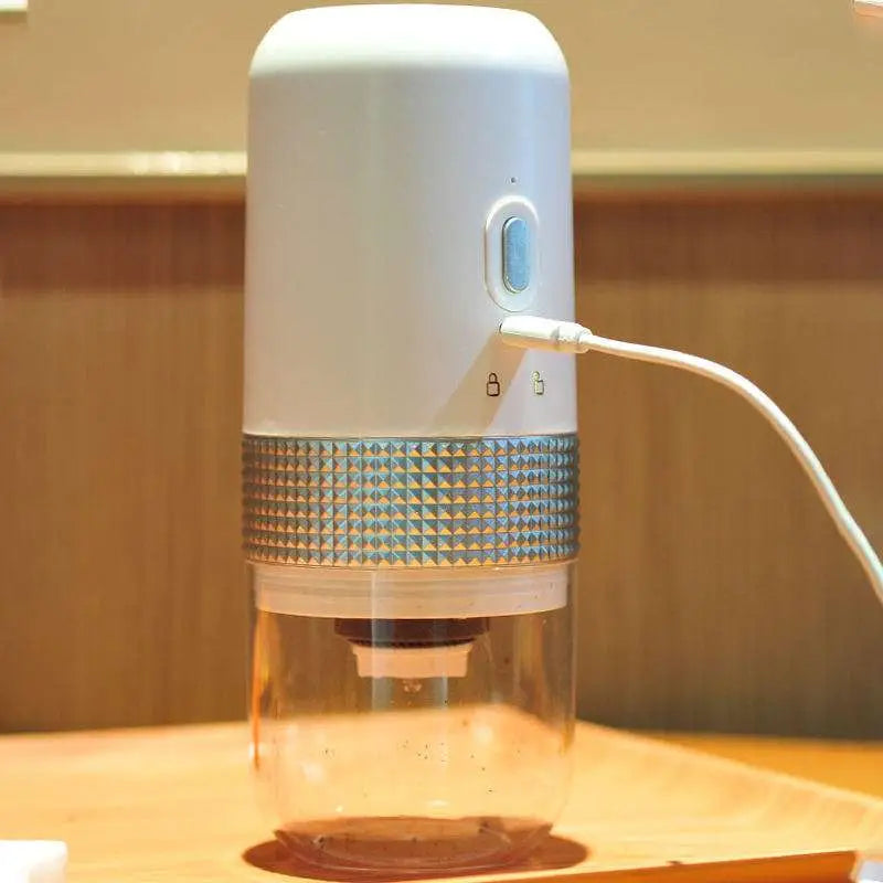 Portable Electric Ceramic Coffee Grinder USB Charging