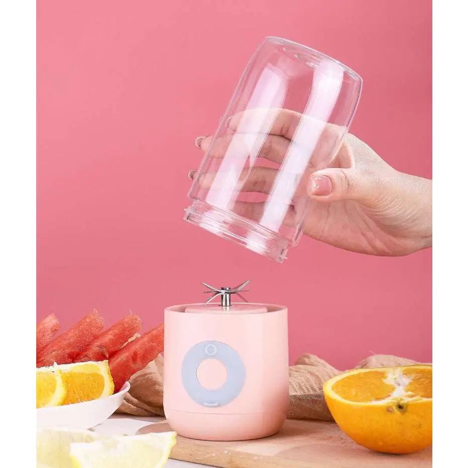 Portable USB Automatic Mini Juicer with Glass Cups