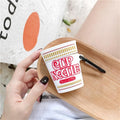 3D Cup Instant Noodles Airpods Case