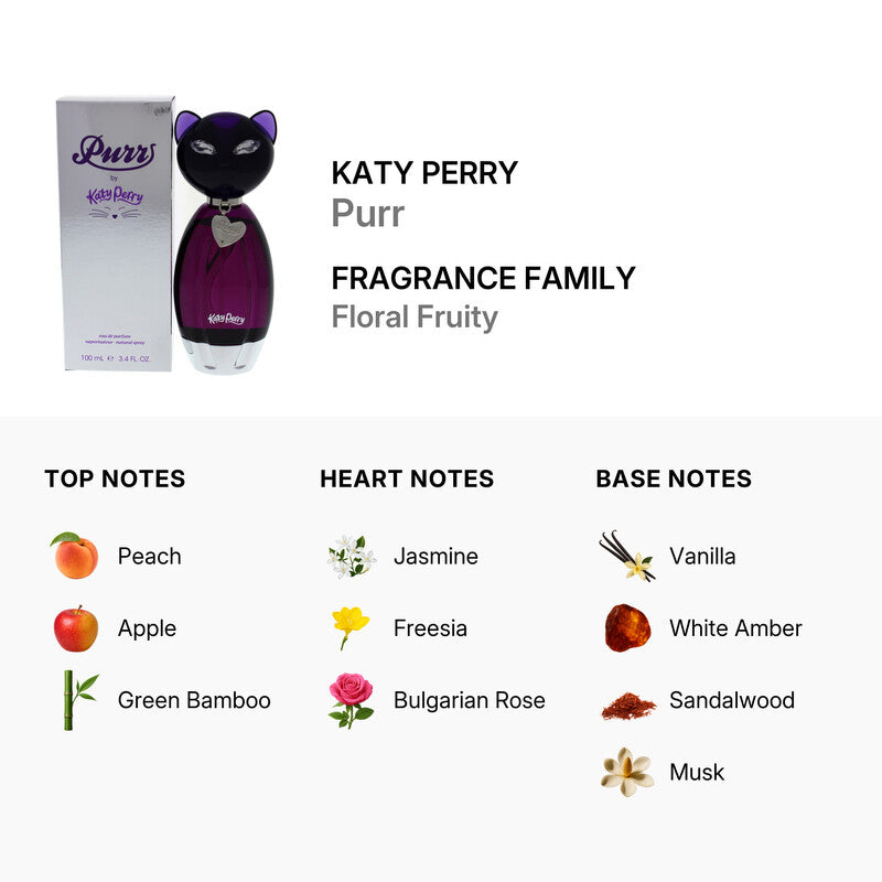 Purr by Katy Perry Eau de Parfum Women (3.4oz)