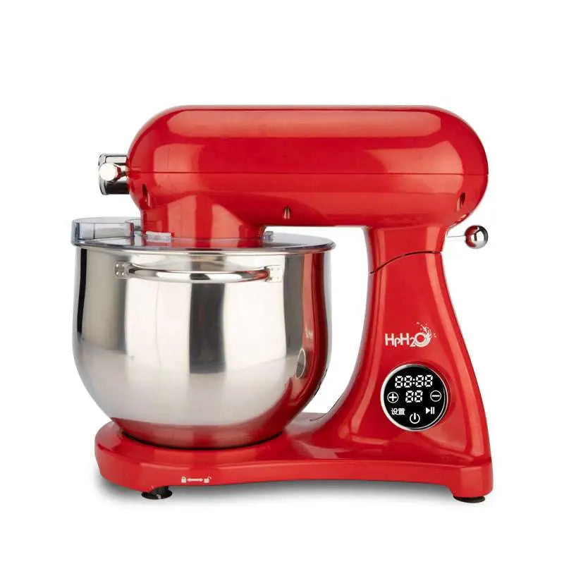 Red Fully Automatic Home Cook Machine Stand Mixer