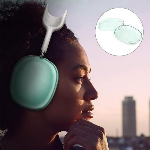 Hybrid-Flex Transparent Green Case - Apple AirPods Max