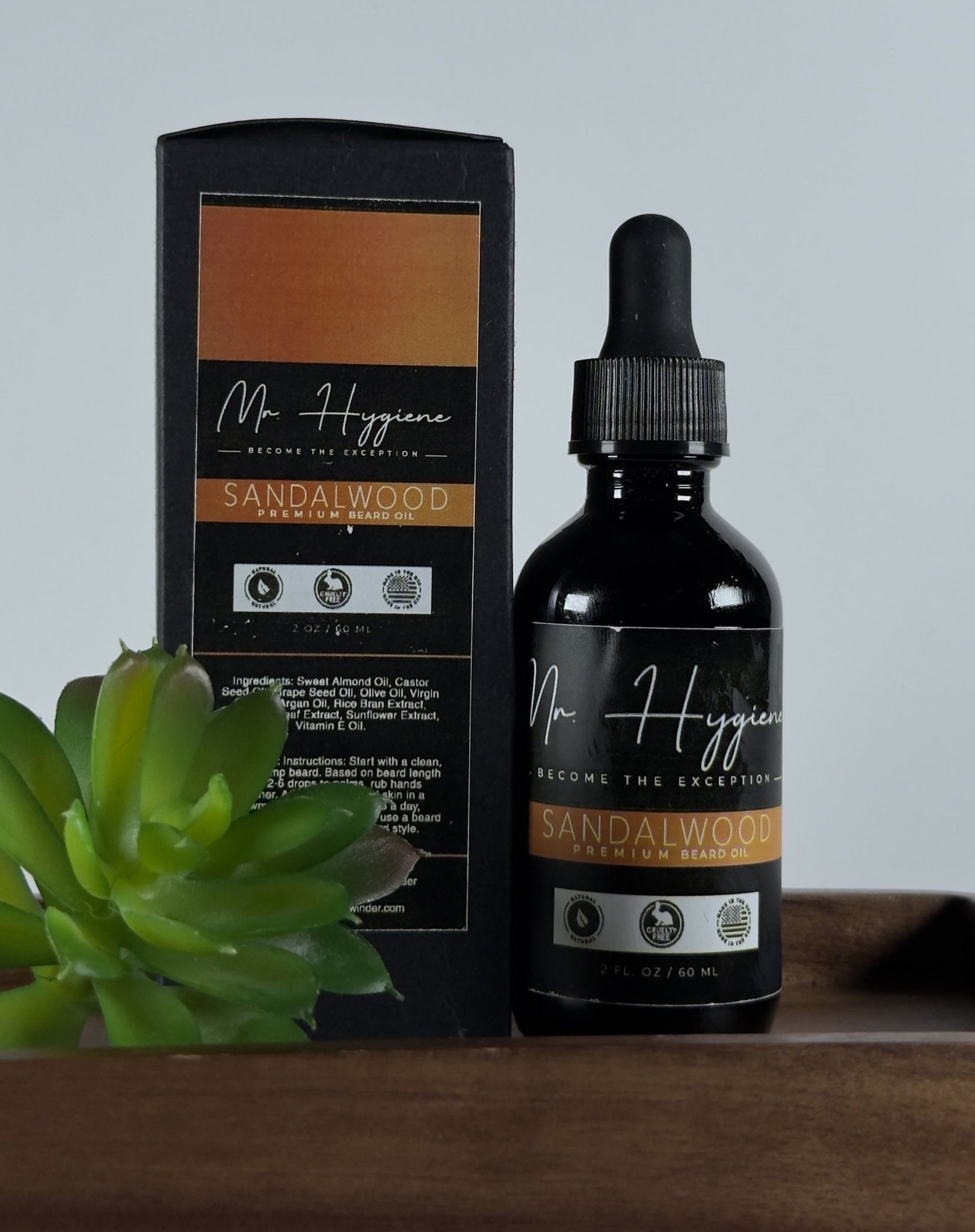 Sandalwood Beard Oil for Men – Smooth, Bold & Clean