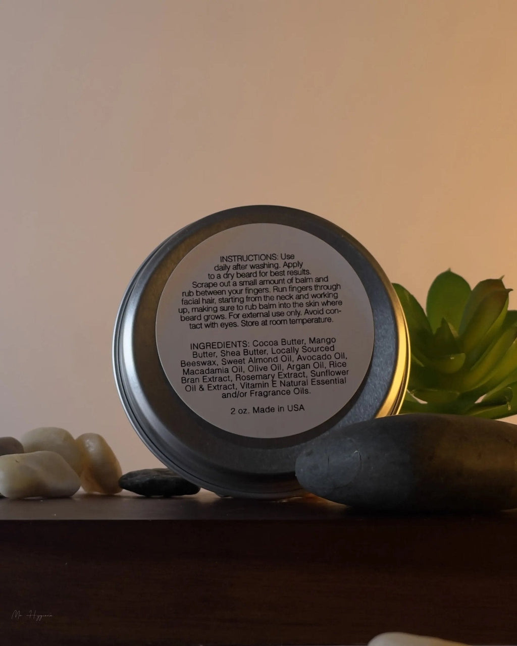 Sandalwood Beard Balm for Men – Shape, Soften & Scent
