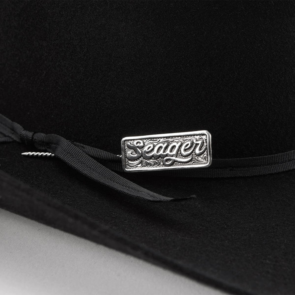 Seager Longhorn - (4X) Premium Wool Cowboy Hat