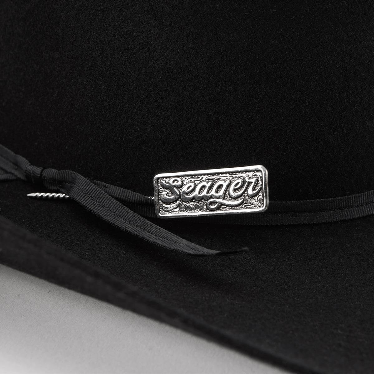 Seager Longhorn - (4X) Premium Wool Cowboy Hat