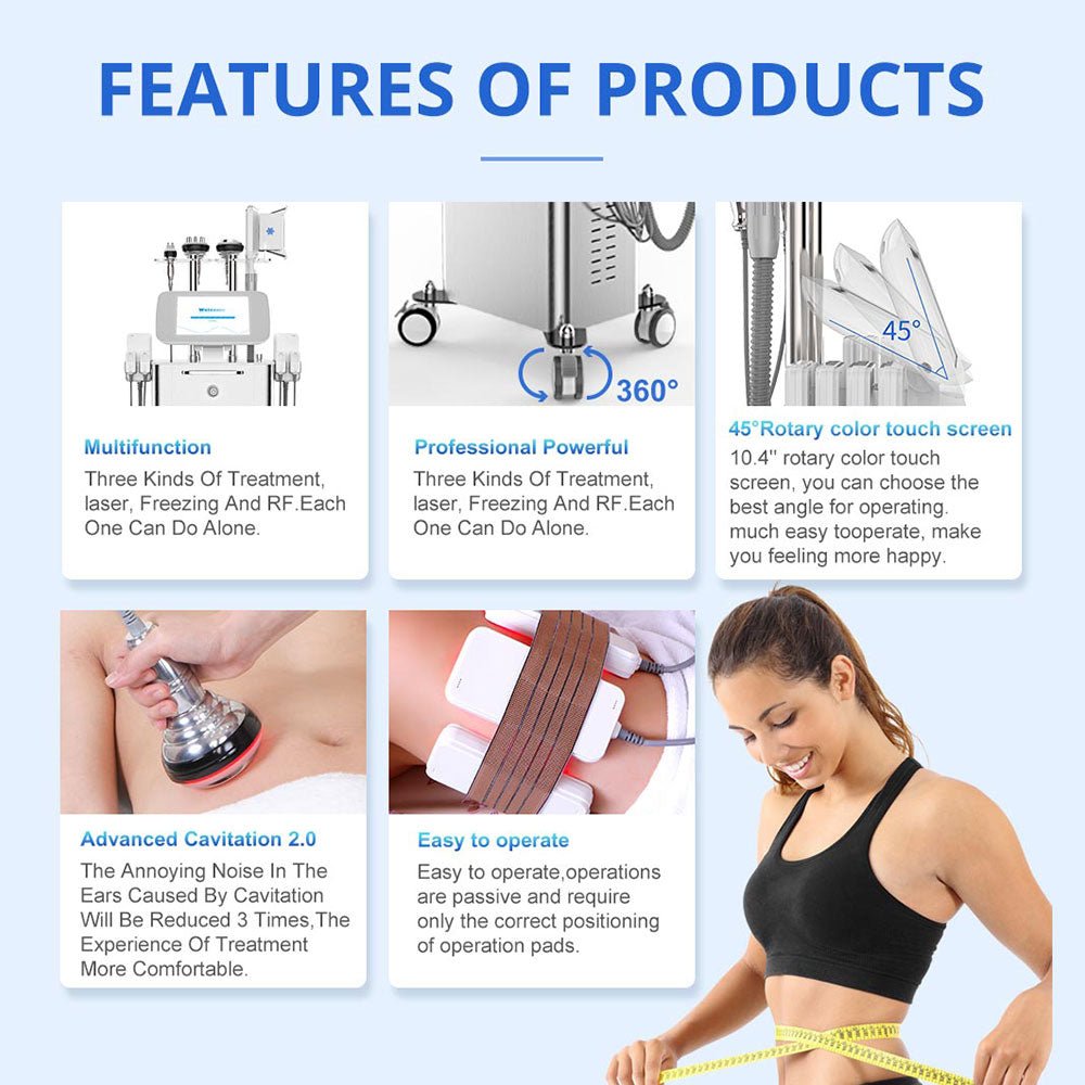 Shape Tactics 5-in-1 RF & 40K Cavitation Contouring System