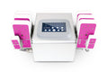 Shape Tactics 8-Pad LED Laser Lipo 5mW Sculpt Therapy System