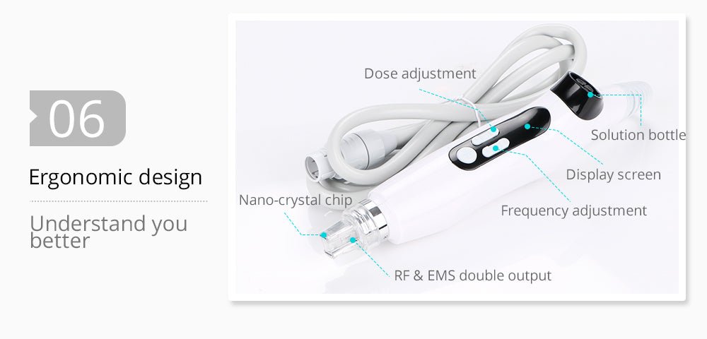 Shape Tactics 2-in-1 RF EMS Mesotherapy Skin Rejuvenation System