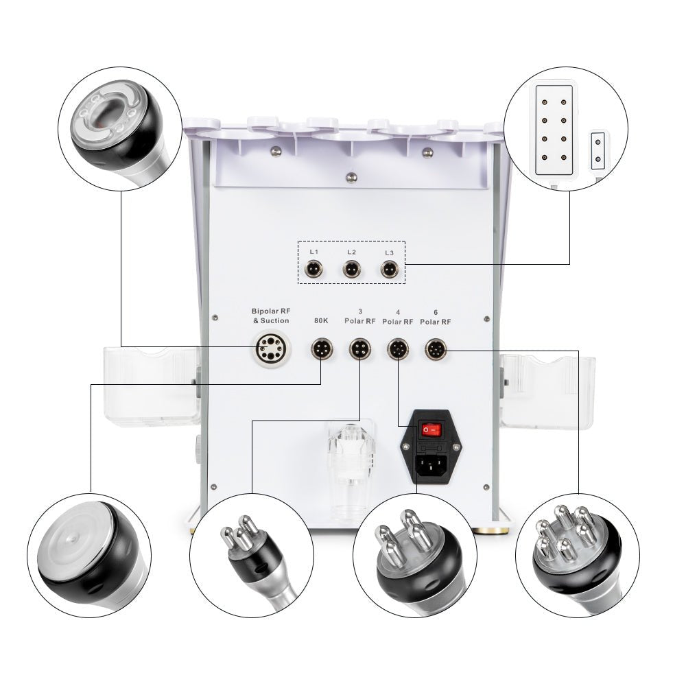 Shape Tactics Advanced 6-in-1 Ultrasonic RF Vacuum System