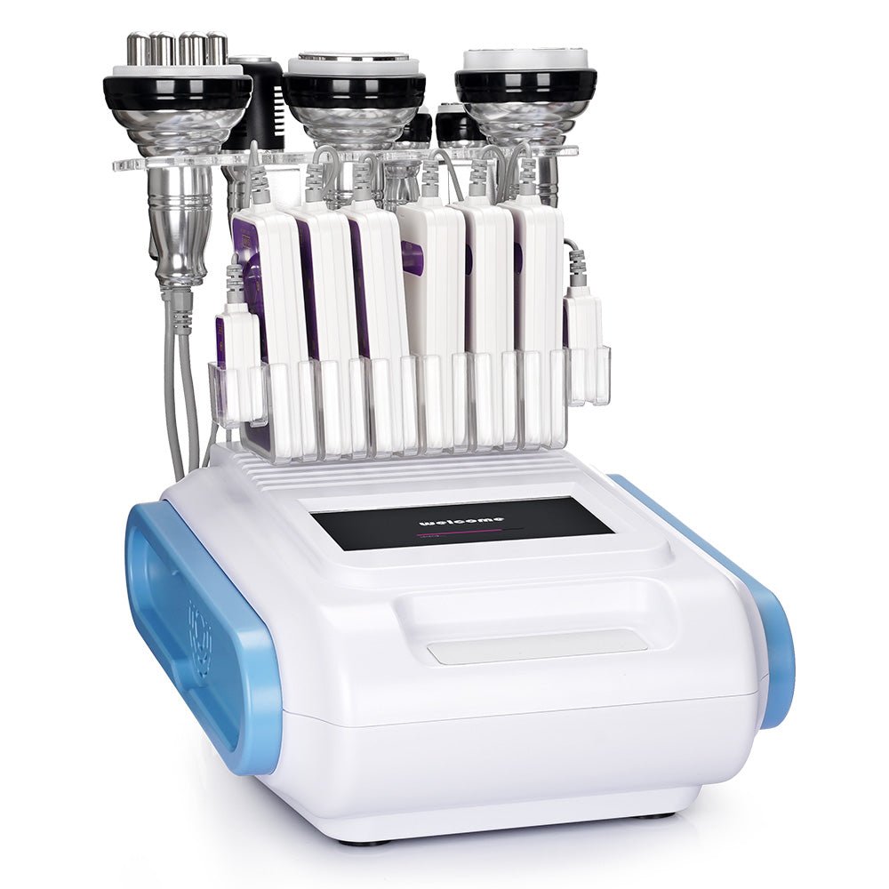Shape Tactics Advanced 8-in-1 Unoisetion Cavitation & RF System with LED Laser Pads