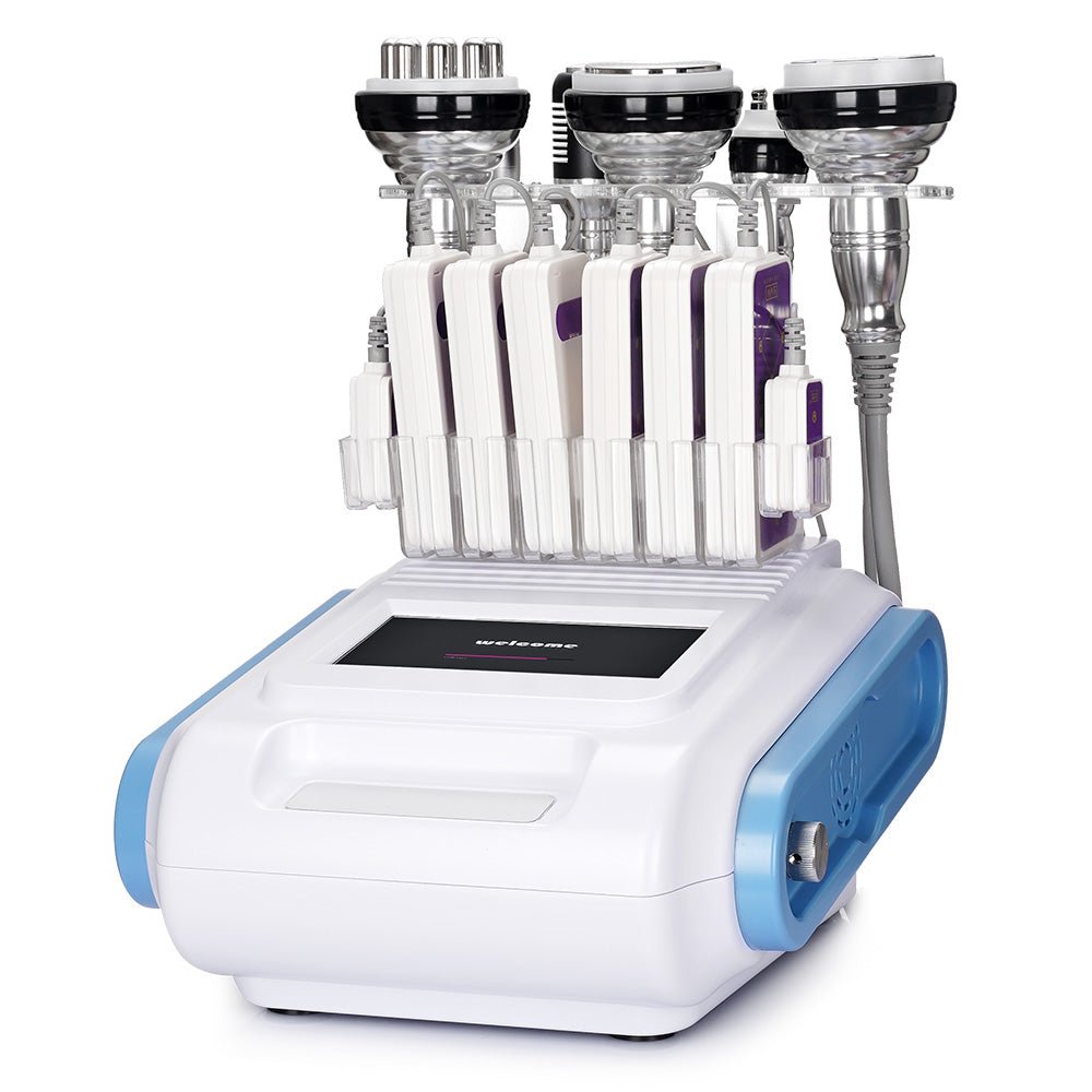 Shape Tactics Advanced 8-in-1 Unoisetion Cavitation & RF System with LED Laser Pads