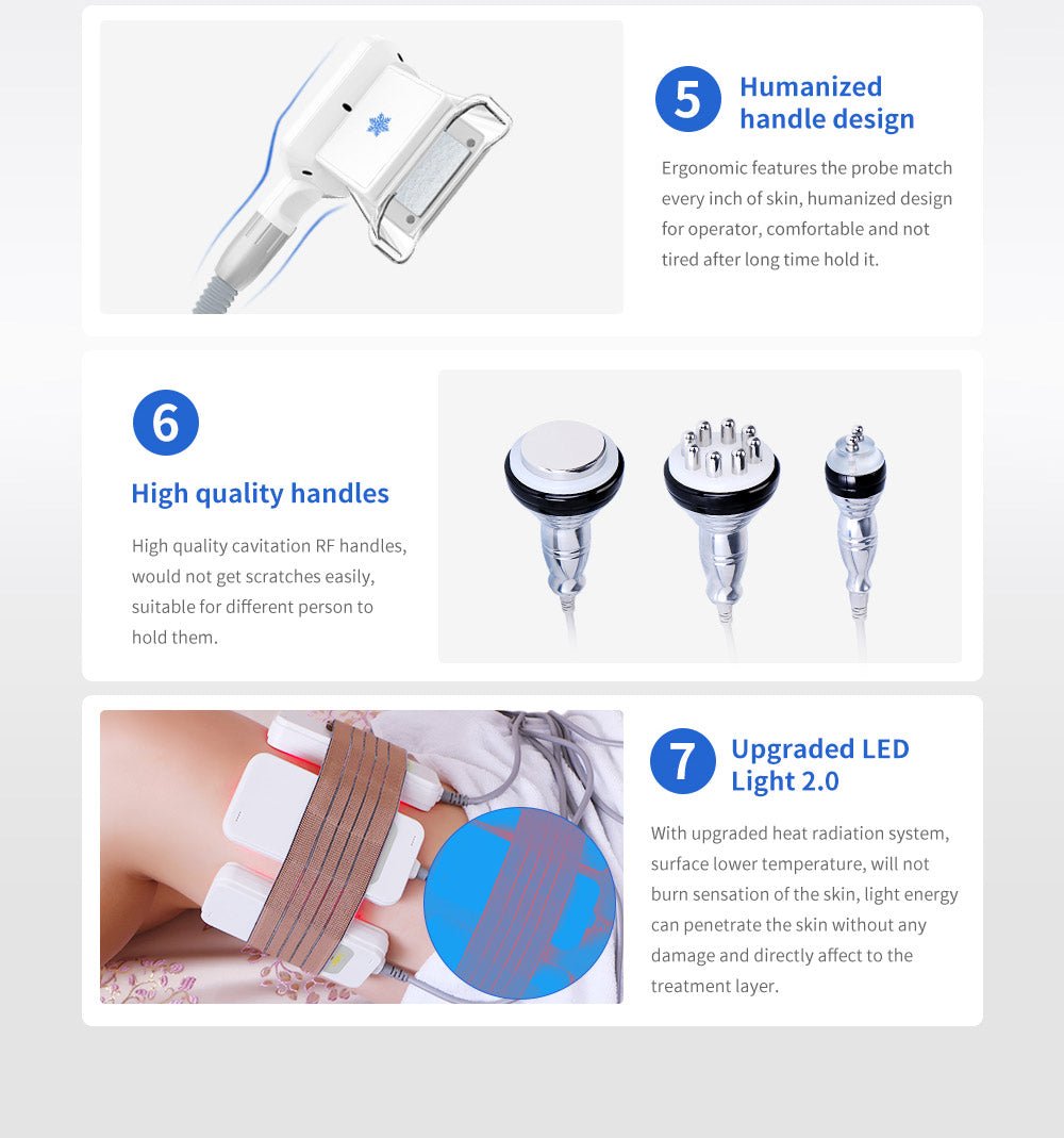Shape Tactics Dual-Handle Cooling Cavitation & RF Contouring System