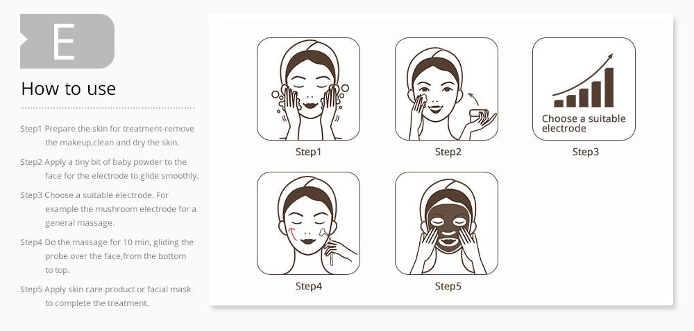 Shape Tactics Portable High-Frequency Facial & Scalp Therapy System