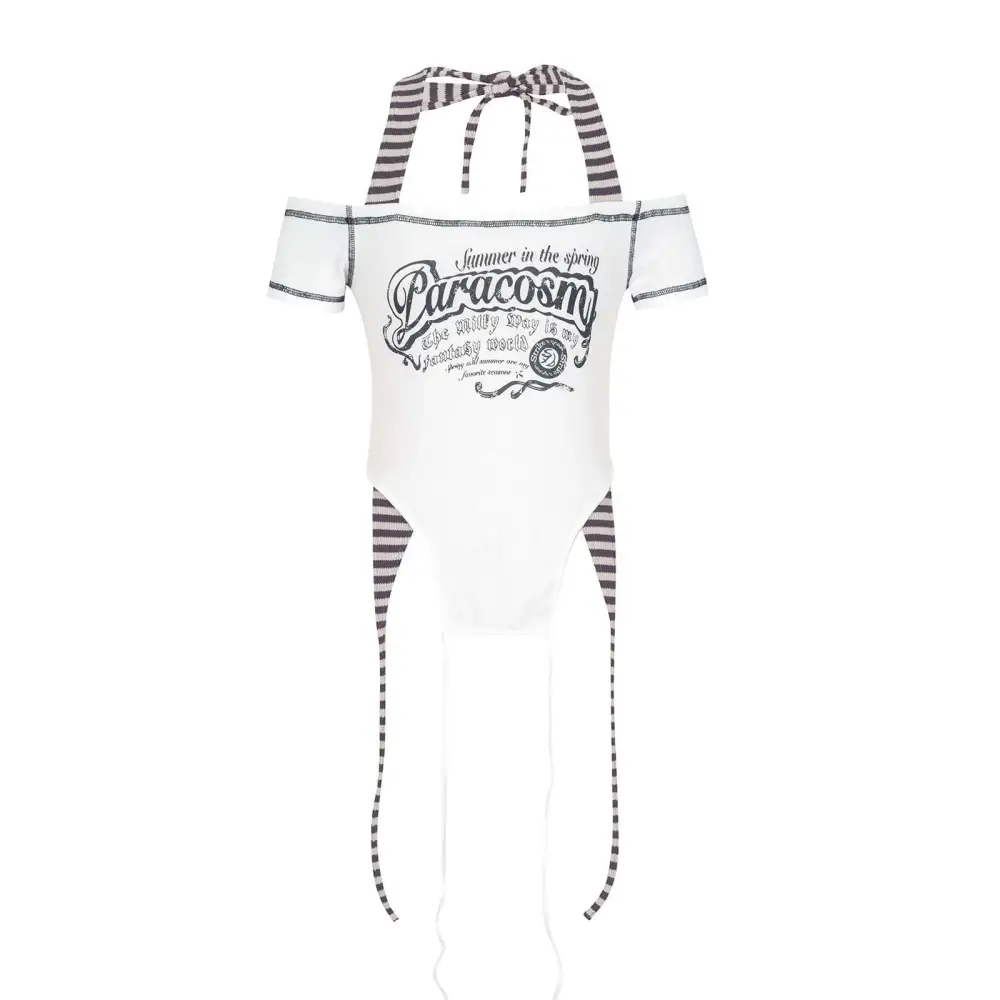 Spicy Girls Summer Millennium Off Shoulder Crop Top
