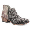 Roper Ava Leopard (Grey) - Women's Cowgirl Boot