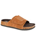 Roper Nomad (Tan) - Women's Suede Sandals