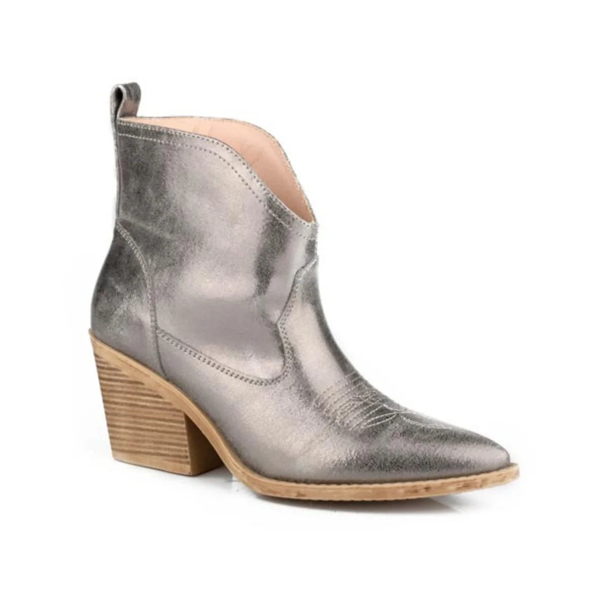 Roper Adriana (Silver) - Women's Ankle Boot