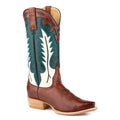 Stetson Jess (Brown) - Women's Leather Cowgirl Boot