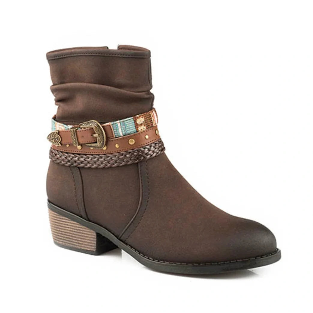 Roper Libbie (Brown) - Women's Cowgirl Boots