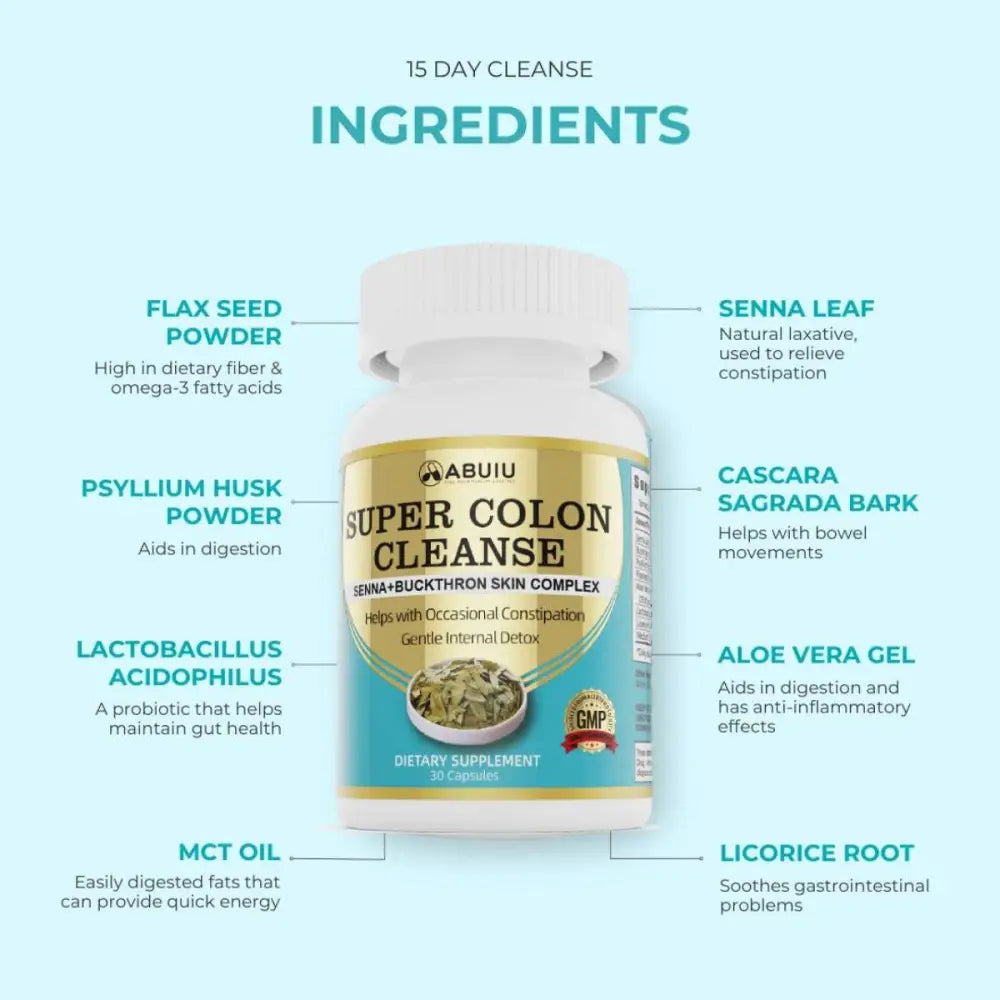 Super Colon Cleanse Capsule 30 Count