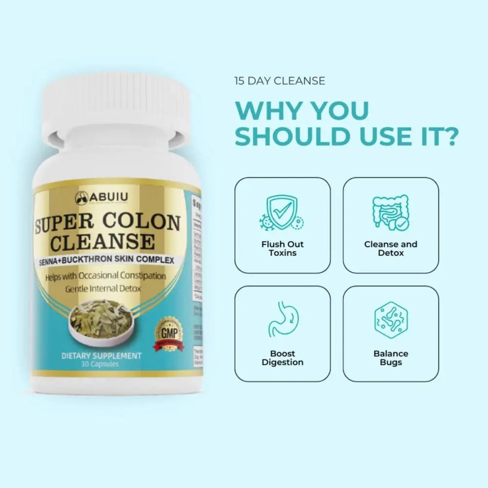 Super Colon Cleanse Capsule 30 Count