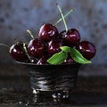 Black Cherry Leather