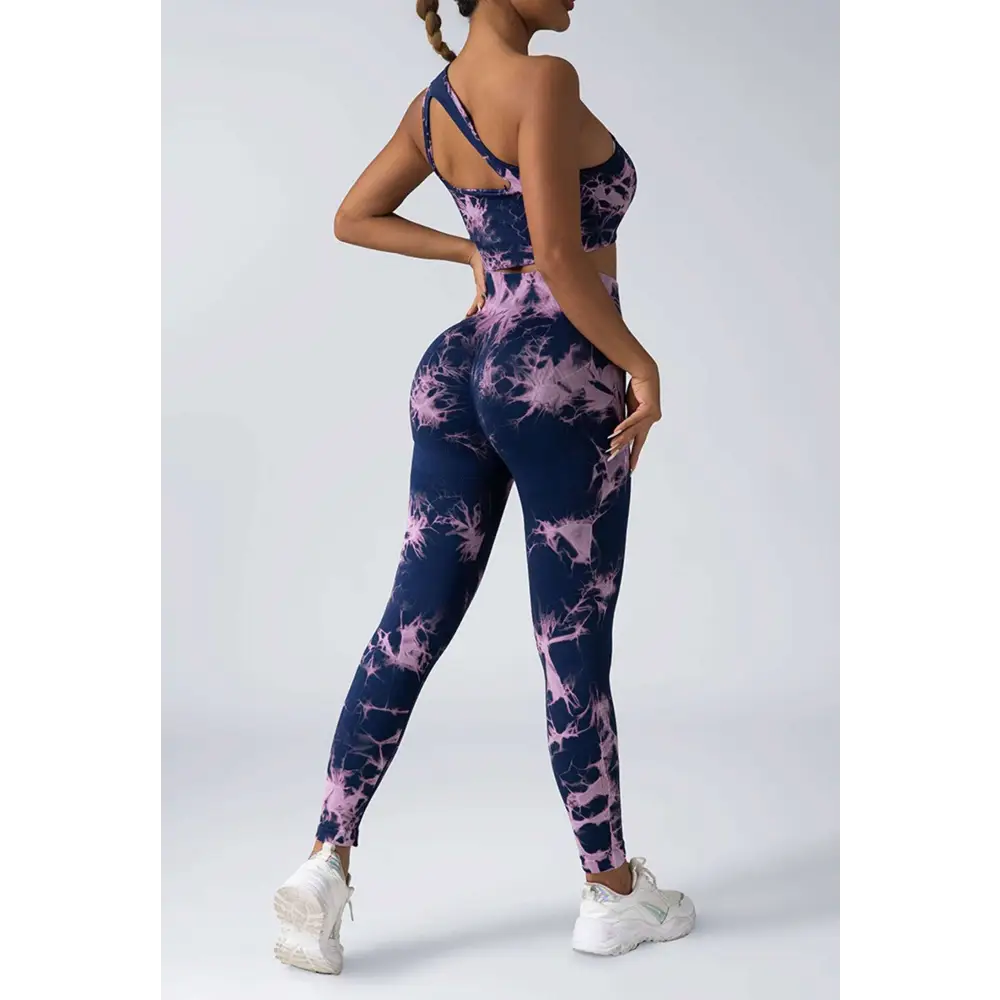 Tie Dye Women’s Scrunch Butt Yoga Set
