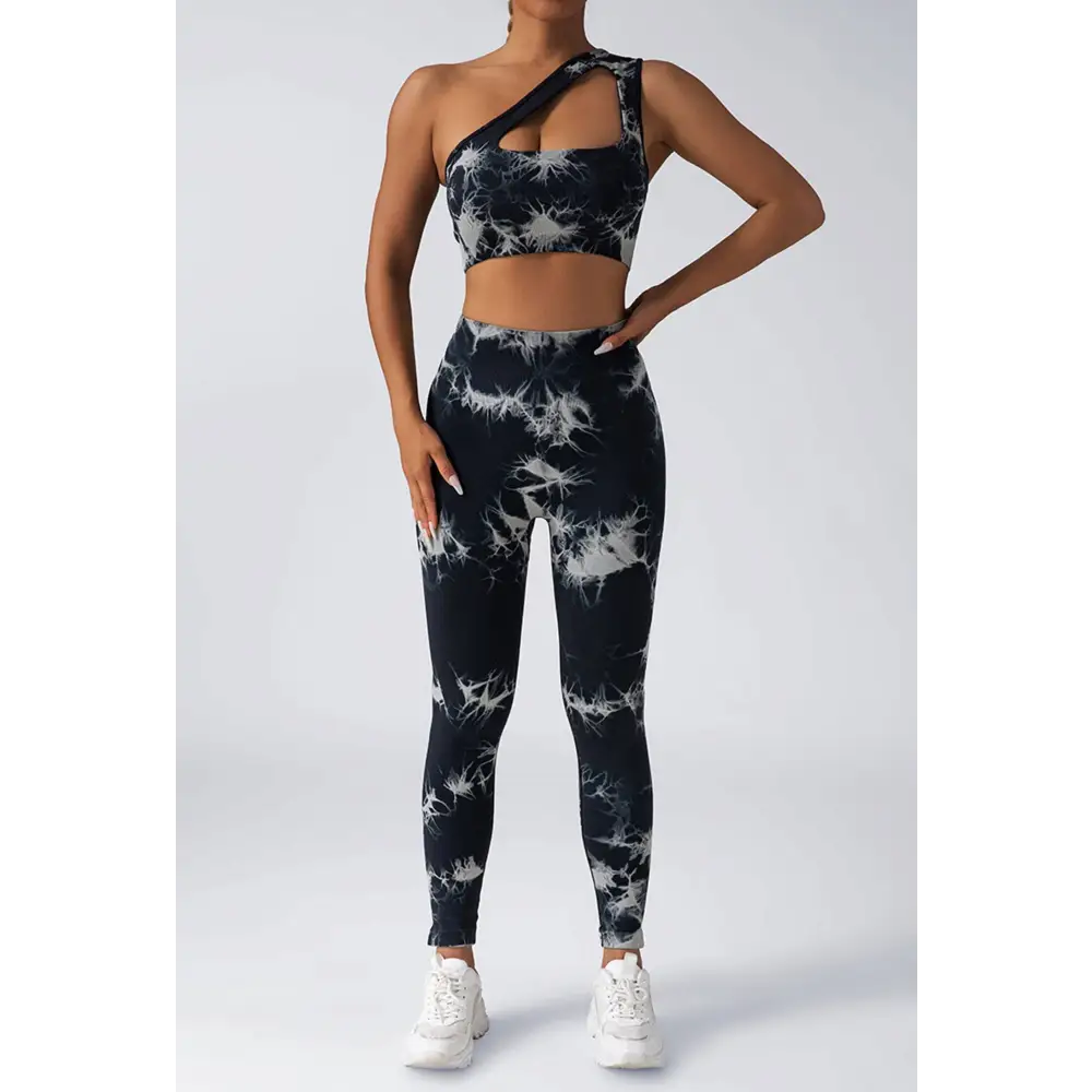 Tie Dye Women’s Scrunch Butt Yoga Set