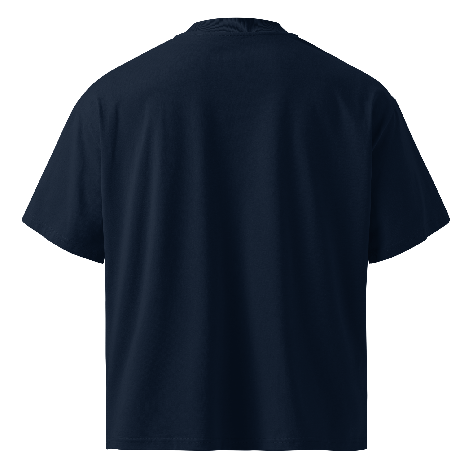 Hack The Planet – Oversized Organic High-Neck T-Shirt