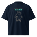 Ghost Mode: Enabled – Oversized Organic High-Neck T-Shirt