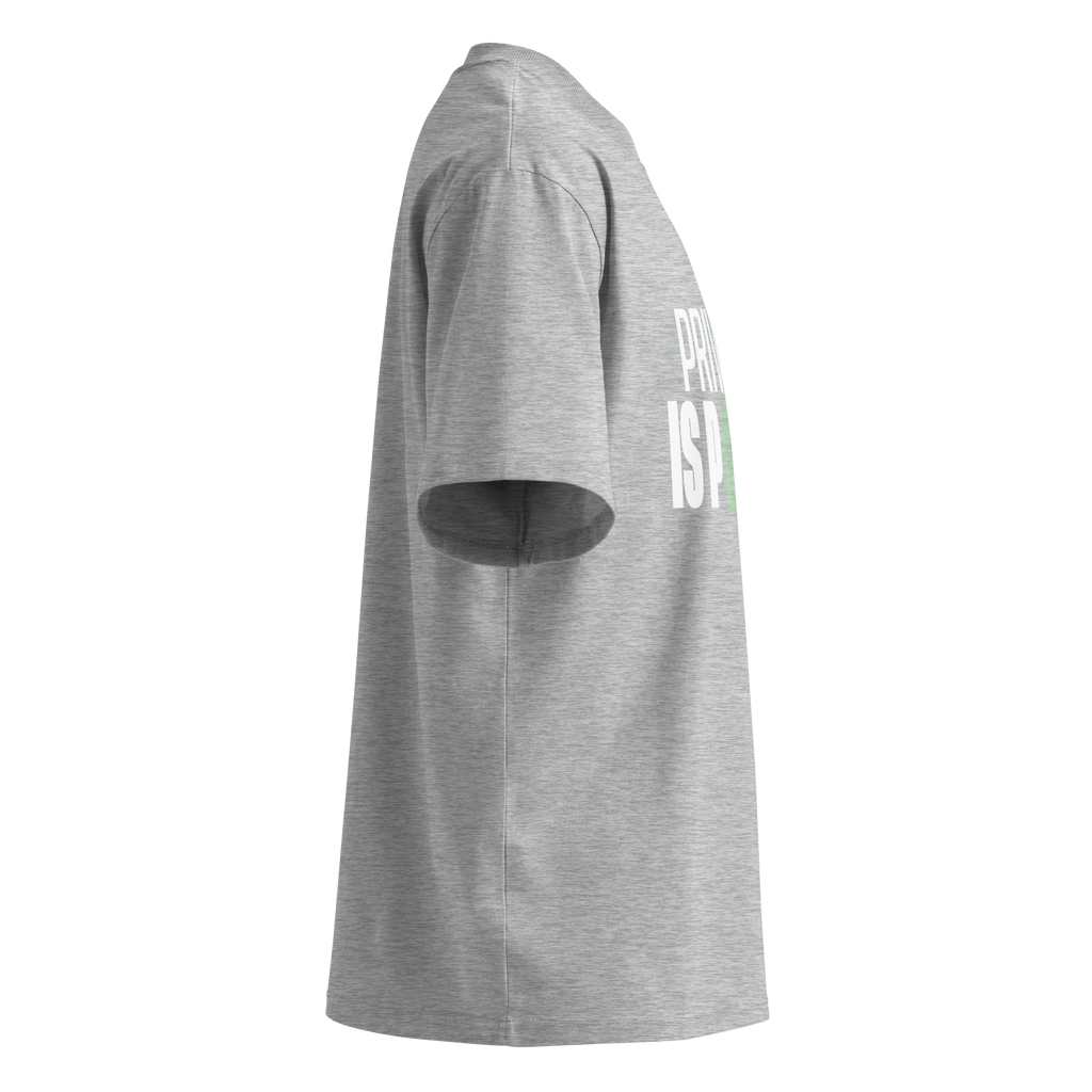 Privacy Is Power – Oversized Organic High-Neck T-Shirt