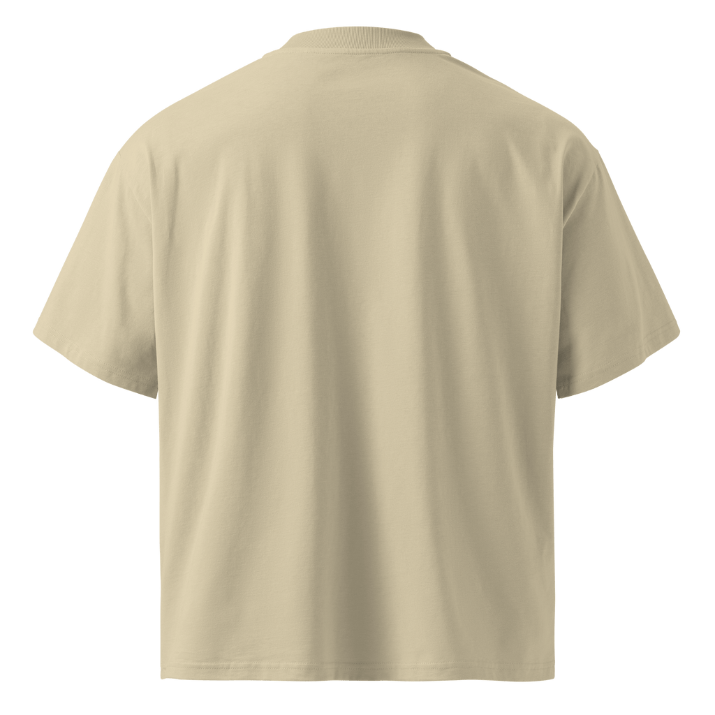 Hack The Planet – Oversized Organic High-Neck T-Shirt