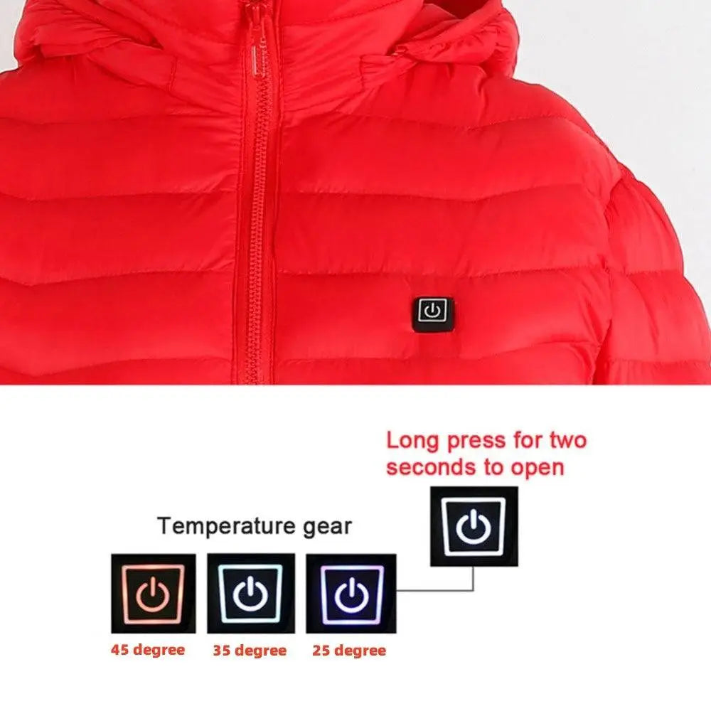USB Electric Heated Jacket Coat