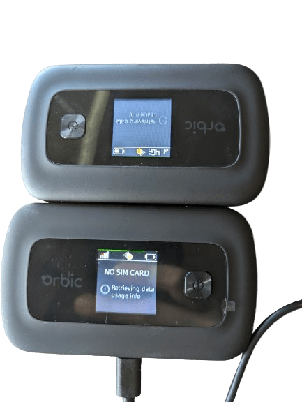 Open-Box RayHunter IMSI Catcher Detector – Orbic RC400L LTE Mobile Hotspot