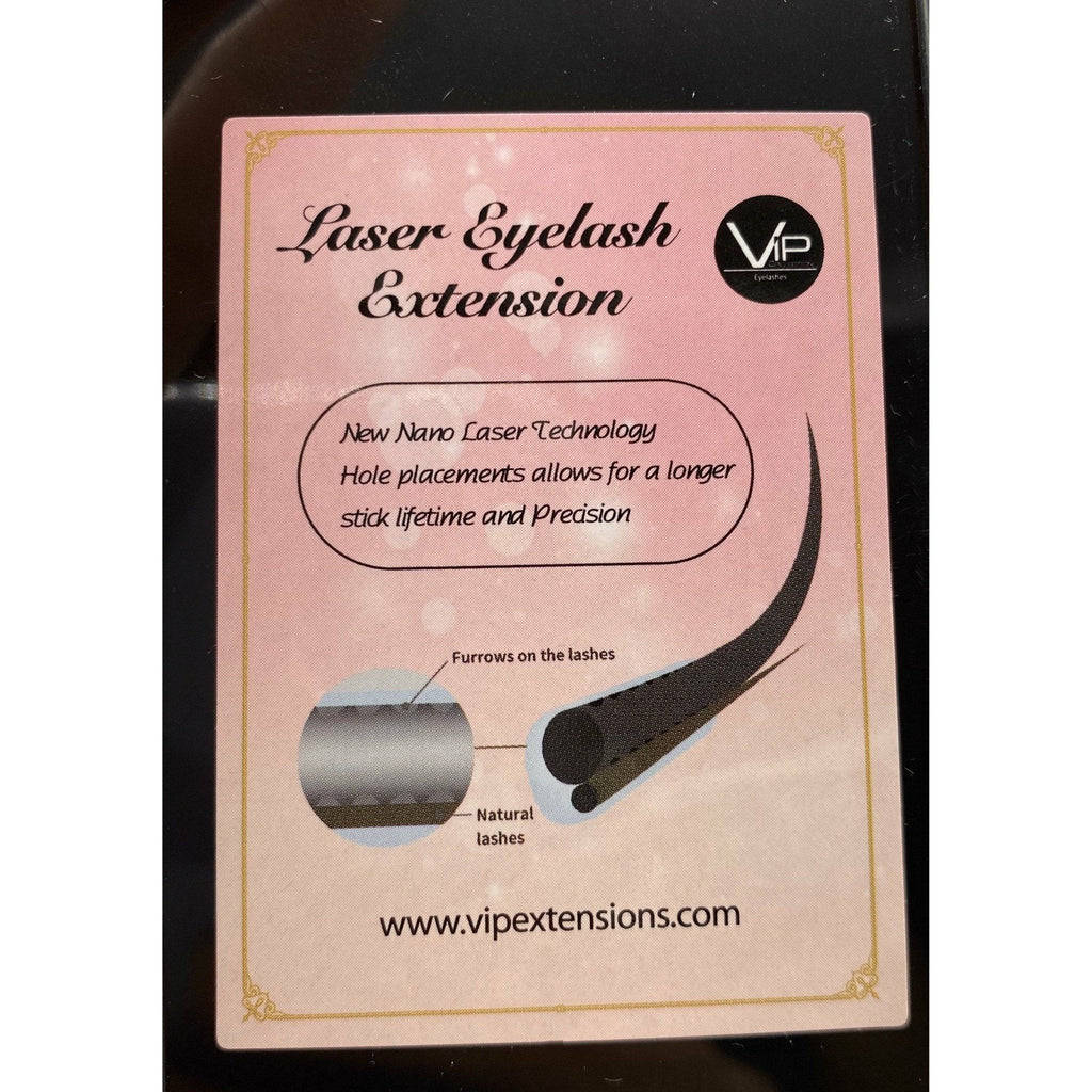 VIP Faux Mink Lash Extensions 0.20 mm D Curl | 12-Line Tray