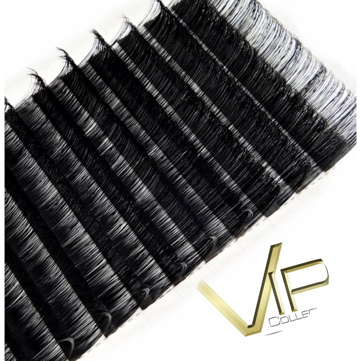 VIP Natural Lash Extensions C Curl | 6-Line Tray