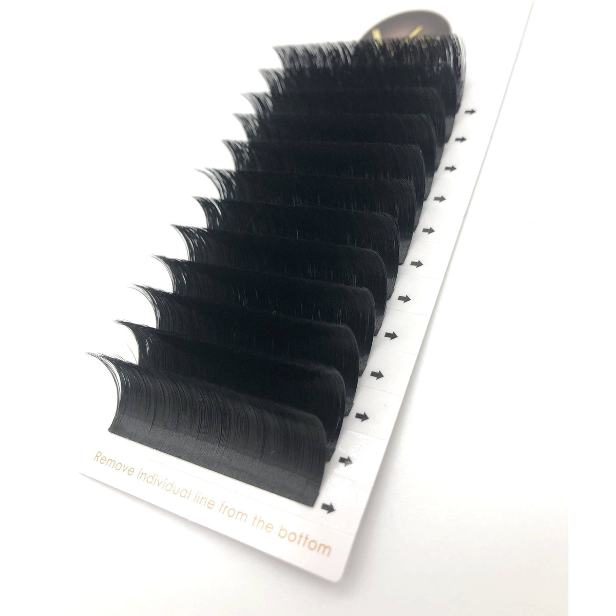 VIP Quick Fan Lash Extensions 0.07 mm D Curl | 12-Line Tray