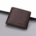 Wallet Men's Short Youth College Student Wallet With Zipper Can Put Driver's License Ultra Thin Wallet Men's Simple
