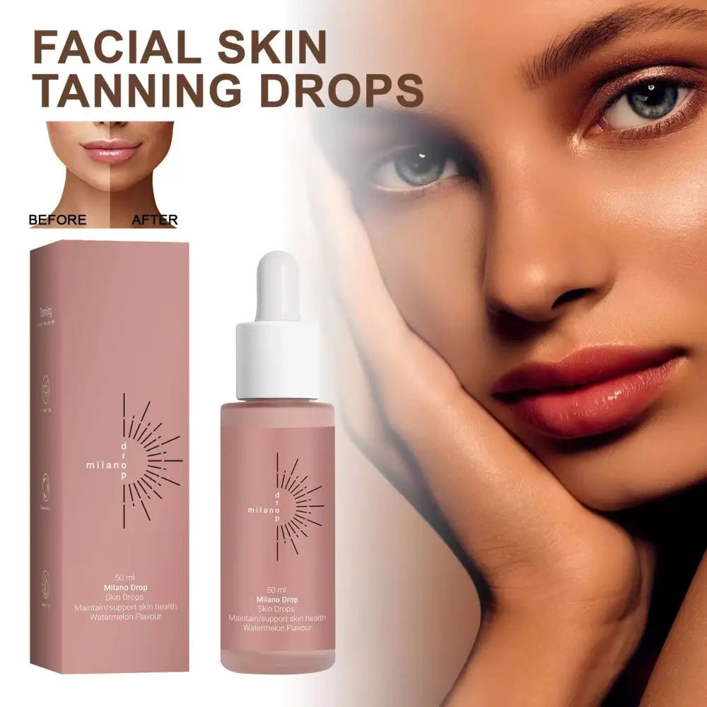 Watermelon Tanning Face Serum with Skin Repair Drops