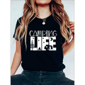 Women's Camping Life Graphic T-Shirt