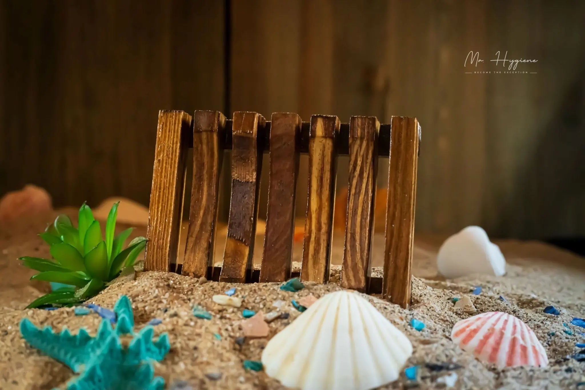 Natural Wooden Soap Dish
