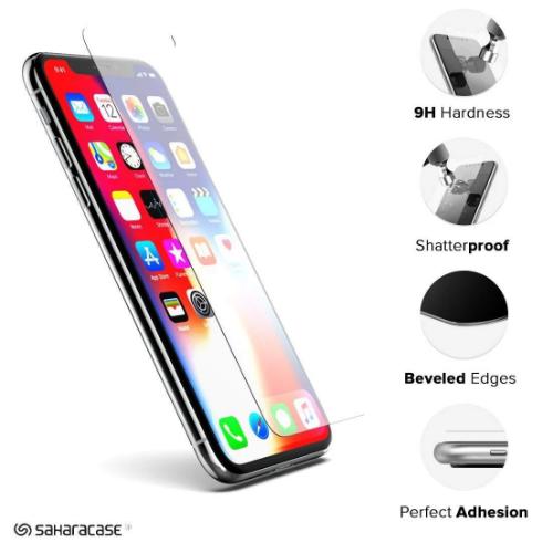 ZeroDamage Clear Tempered Glass Screen Protector - iPhone 11 Pro/XS/X
